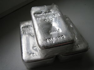 Silver bars from the Dennis s.k collection